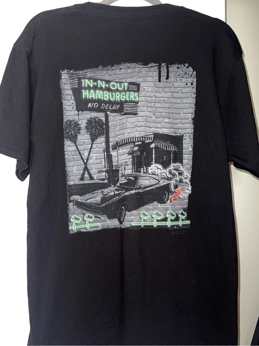 IN-N-OUT California Logo Short Sleeve Tee - Black
